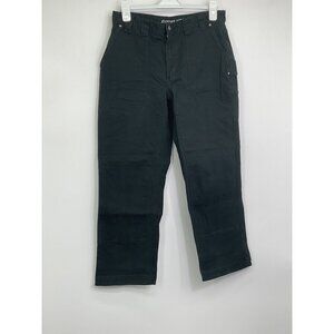 Duluth Trading Co Flex Fire Hose Pants 34x30 Black Cotton Blend